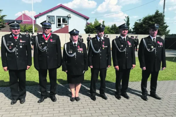 70-lecie OSP Jastrzębie Górne: uroczystości i odznaczenia dla druhów