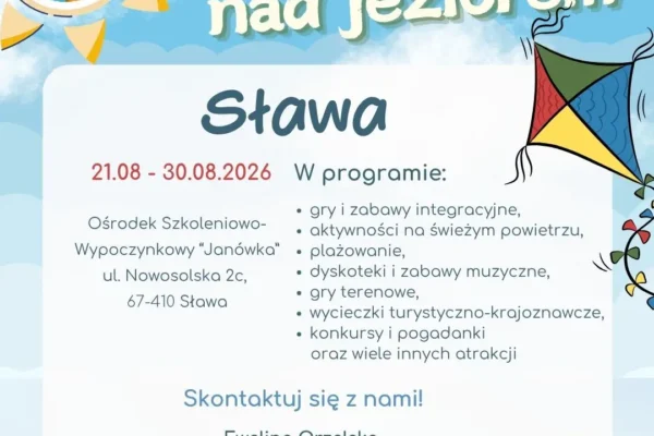 Letnie kolonie dla dzieci rolników z województwa łódzkiego – jeszcze wolne miejsca