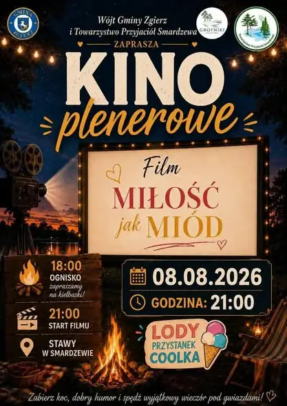 Weekend w gminie Zgierz: rajd rowerowy z Grotnik i kino plenerowe w Smardzewie