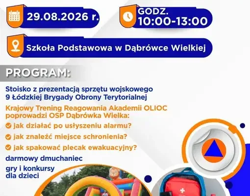 Krajowy trening reagowania z Akademią OLiOC w Dąbrówce Wielkiej