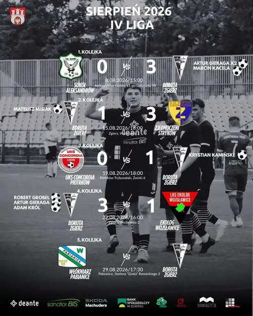 Boruta Zgierz zagra w sobotę z Włókniarzem Pabianice
