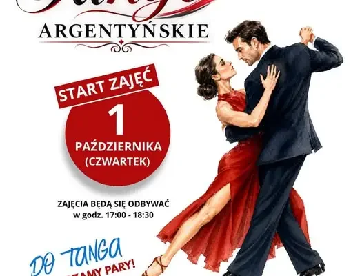 Tango argentyńskie w Zgierzu – nowe zajęcia w Centrum Kultury Powiatu Zgierskiego