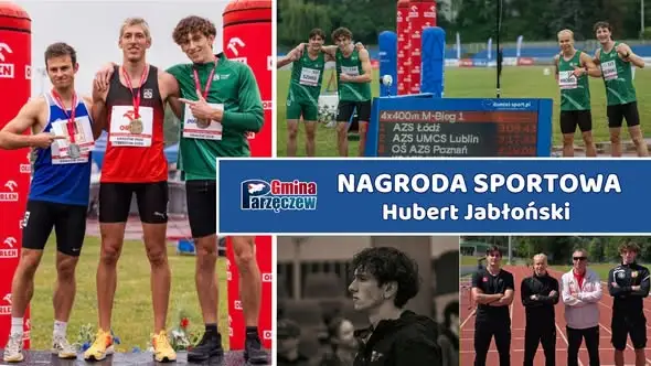 Hubert Jabłoński z Parzęczewa uhonorowany Nagrodą Sportową Gminy