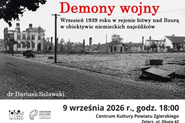 Wykład o niemieckich fotografiach z bitwy nad Bzurą w Zgierzu