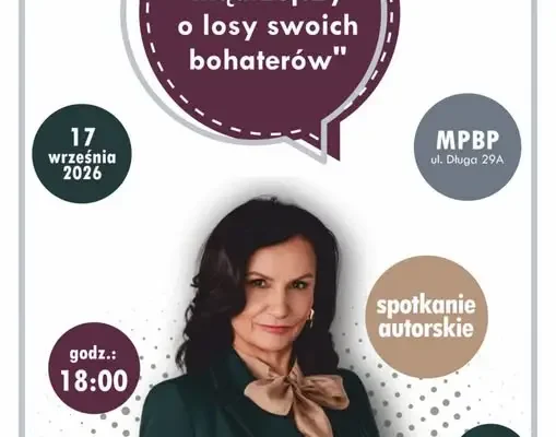 Małgorzata Pieczyńska gwiazdą wrześniowego spotkania w Zgierzu