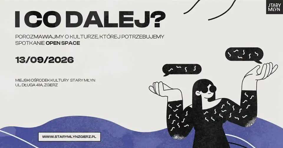 Zgierz: „I co dalej?” – mieszkańcy porozmawiają o przyszłości kultury w Starym Młynie