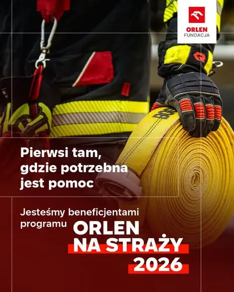 OSP Głowno z grantem 50 000 zł od Fundacji ORLEN