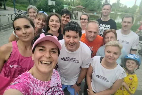 Wtorkowe bieganie w Zgierzu z mistrzynią Żanetą Powolną