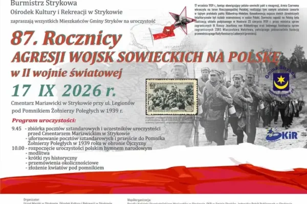 Stryków uczci 87. rocznicę agresji sowieckiej na Polskę