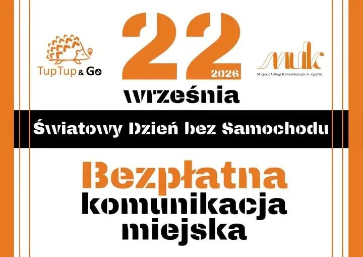Światowy Dzień bez Samochodu w Zgierzu – 22 września darmowa komunikacja miejska
