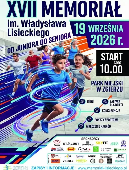 XVII Memoriał Władysława Lisieckiego w Zgierzu – sportowe święto dla całych rodzin