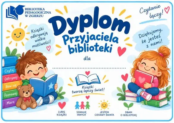 Przedszkolaki ze Zgierza odkrywały bibliotekę – nie zabrakło zabaw i dyplomów