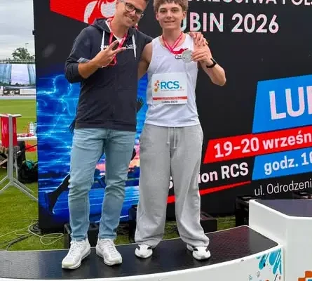 Maciej Wieczorek wicemistrzem Polski U16 w dwuboju! Sukces zawodnika MKS Aleksandrów Łódzki