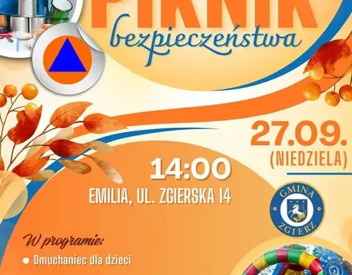 Piknik bezpieczeństwa w Emilii już dziś. W programie Akademia OLiOC