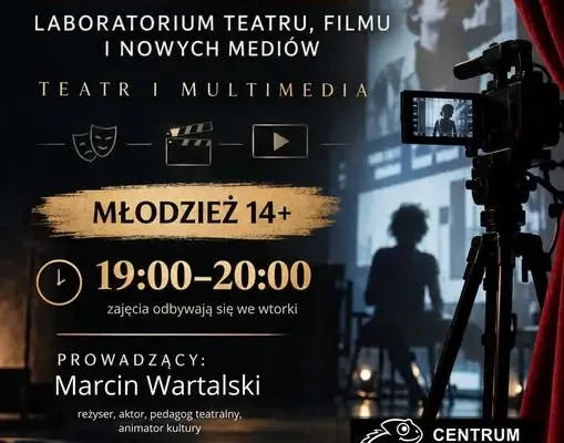 Studio Twórcze w Zgierzu: warsztaty teatru, filmu i nowych mediów dla młodzieży