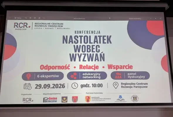 Konferencja o wsparciu młodzieży w Parzęczewie