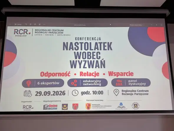 Konferencja o wsparciu młodzieży w Parzęczewie