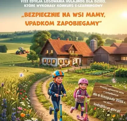 KRUS zaprasza dzieci i młodzież z terenów wiejskich do konkursów