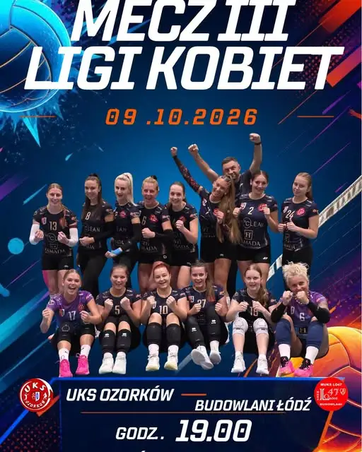 III liga kobiet: UKS Ozorków zmierzy się z Budowlanymi Łódź już w piątek