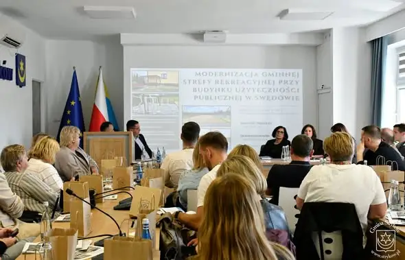 Wizyta studyjna z Mazowsza w Gminie Stryków – wymiana doświadczeń w zakresie funduszy unijnych