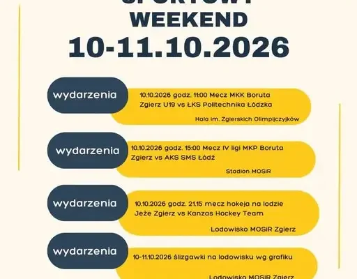 Sportowy weekend w Zgierzu – koszykówka, piłka nożna i hokej na lodzie