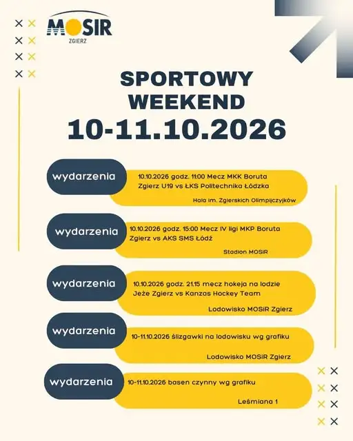 Sportowy weekend w Zgierzu – koszykówka, piłka nożna i hokej na lodzie