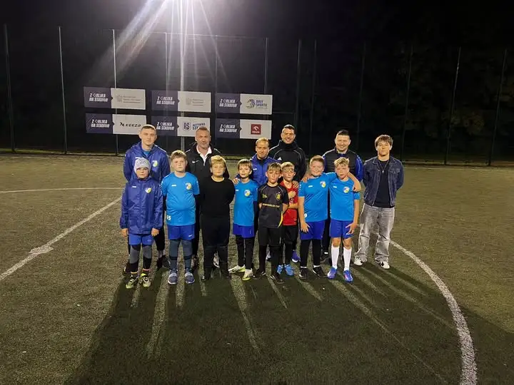 Trener koordynator PZPN z wizytą na treningu Orlika w Stal Głowno