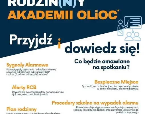 Krajowy Trening Rodzinny Akademii OLiOC w Zgierzu – naucz się bezpieczeństwa