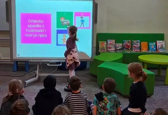 Zgierz: przedszkolaki uczyły się bezpieczeństwa emocjonalnego w bibliotece