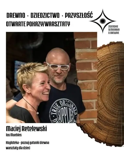 Zgierz: warsztaty „Ksyloteka” – odkryj świat drewna z Maciejem Retelewskim