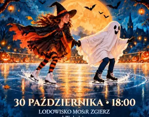 Halloween na lodzie w Zgierzu – kostiumy, łyżwy i nagrody 30 października