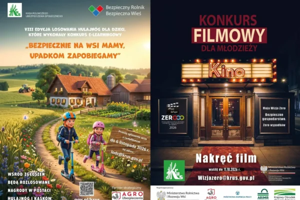 KRUS zaprasza dzieci i młodzież z gminy Parzęczew do konkursów z nagrodami